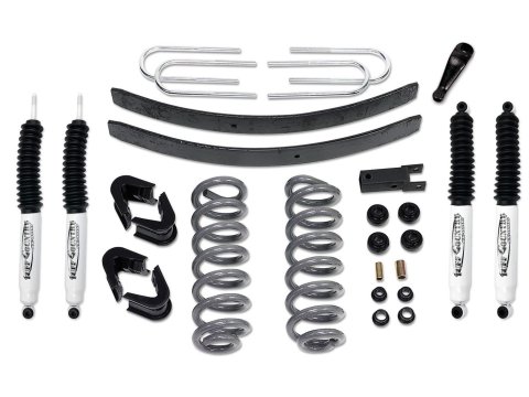 Tuff Country 73-79 Ford F-150 4X4 4in Lift Kit (w/2.5in Wide Rear Springs SX8000 Shocks)