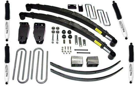 Tuff Country 80-87 Ford F-250 4x4 351 Engine 4in Lift Kit (SX8000 Shocks)