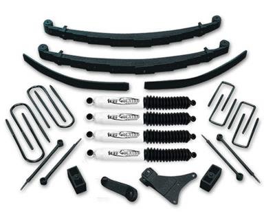 Tuff Country 86-97 Ford F-350 4x4 Crewcab 4in Lift Kit (SX8000 Shocks)