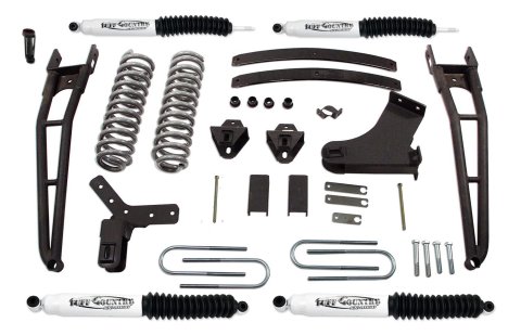 Tuff Country 83-97 Ford Ranger 4x4 4in Performance Lift Kit (SX8000 Shocks)