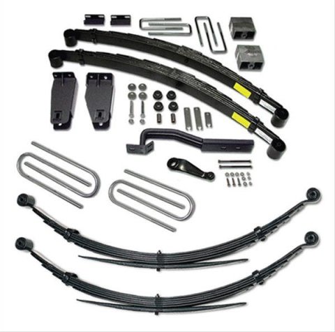 Tuff Country 88-96 F-250 4X4 351 Engine 6in Lift Kit w/Rr Leaf Springs (No Shocks)