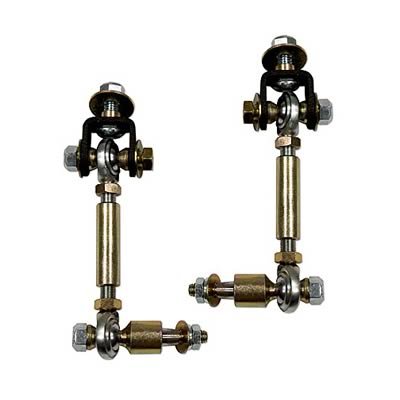 Tuff Country 98-01 Dodge Ram 1500 4wd Front Adjustable Sway Bar End Links (w/ heim Joints)