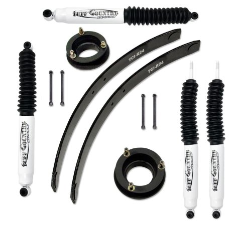 Tuff Country 03-12 Dodge Ram 3500 4x4 2in Lift Kit (w/Rear Add-a-Leafs SX8000 Shocks)