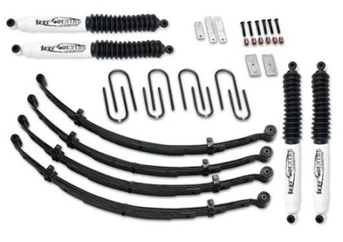 Tuff Country 76-86 Jeep CJ5 2.5in Suspension Lift Kit EZ-Ride (SX6000 Shocks)