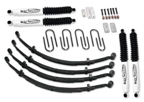 Tuff Country 76-86 Jeep CJ5 2.5in Suspension Lift Kit EZ-Ride (SX8000 Shocks)