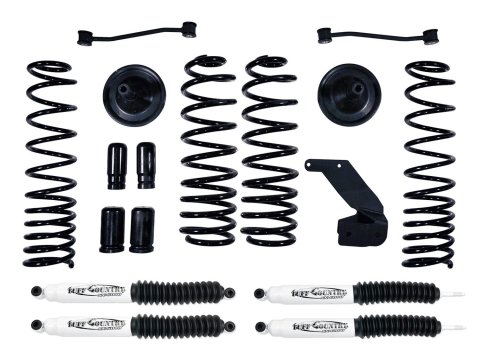 Tuff Country 07-18 Jeep Wrangler JK (2 Door) 3in Lift Kit (SX6000 Shocks)