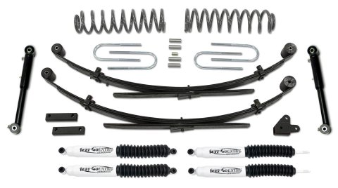 Tuff Country 87-01 Jeep Cherokee 4x4 3.5in Lift Kit EZ-Flex w/Rear Leaf Springs (SX6000 Shocks)
