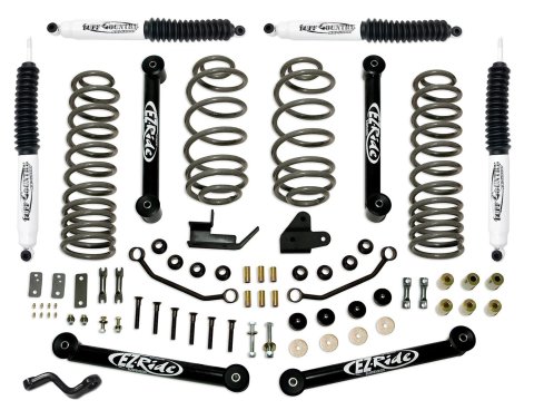 Tuff Country 97-02 Jeep Wrangler TJ 4in EZ-Ride Lift Kit (SX6000 Shocks)
