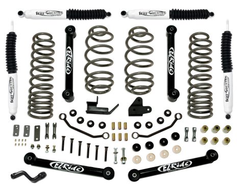 Tuff Country 97-02 Jeep Wrangler TJ 4in EZ-Ride Lift Kit (SX8000 Shocks)