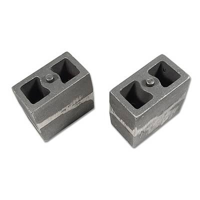 Tuff Country 5.5in Cast Iron Lift Blocks (3in Wide/ Non-Tapered) Pair
