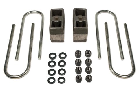 Tuff Country 73-87 Chevy Truck 3/4 Ton 4wd 4in Rear Block & U-Bolt Kit