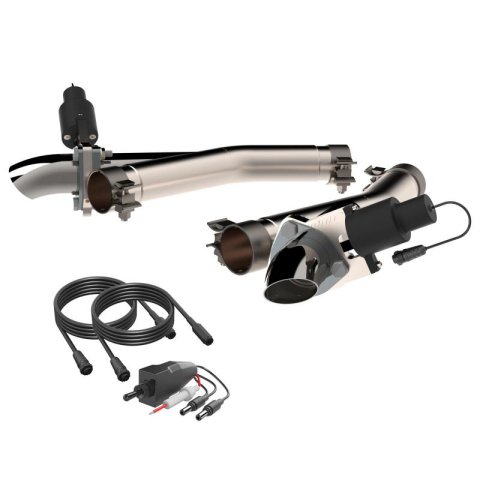 QTP 2011-2024 Dodge Durango 5.7L QTP Aggressor Cutout Pipes