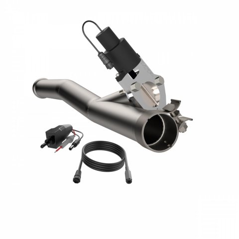 QTP 2018-2024 Jeep Wrangler JL 3.6L QTP Aggressor Cutout Pipe
