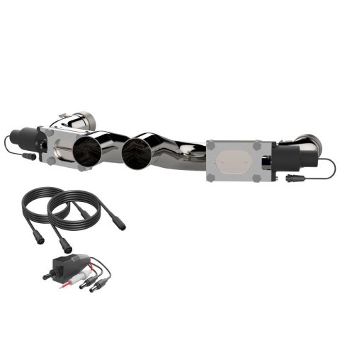 QTP 2011-2023 Dodge Challenger, Charger & Chrysler 300C 5.7L QTP Aggressor Cutout Pipes