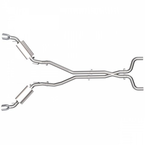 QTP 2010-2013 Chevrolet Camaro SS 6.2L QTP AR3 Cat Back