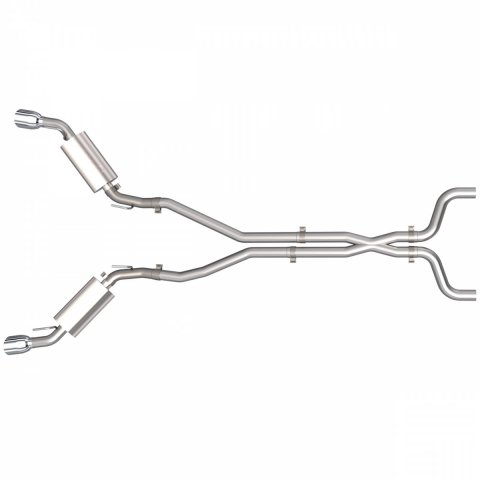 QTP 2014-2015 Chevrolet Camaro SS 6.2L QTP AR3 Cat Back