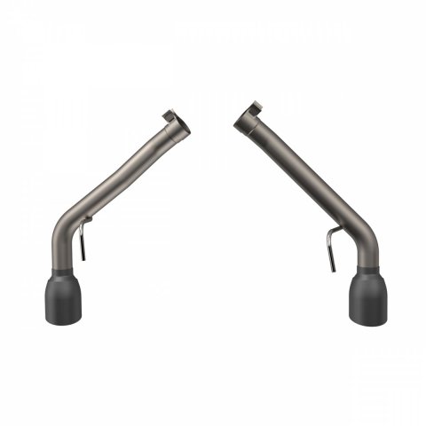 QTP 2010-2013 Chevrolet Camaro SS QTP Eliminator Axle Back Black Tips