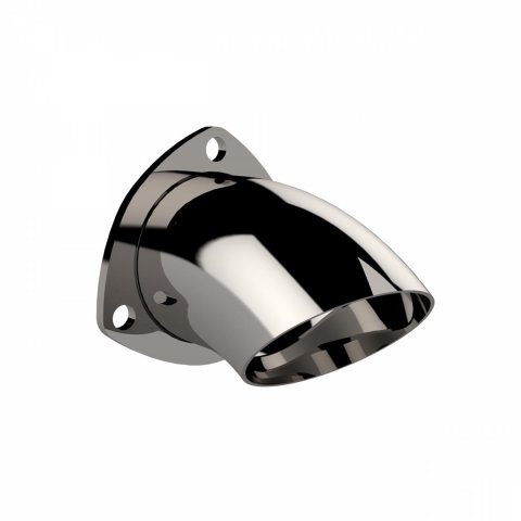 QTP 3in Bolt-On QTEC Adjustable Turn Down