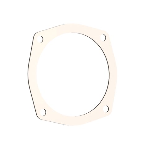 QTP 5in Bolt-On QTEC 4 Bolt Gasket