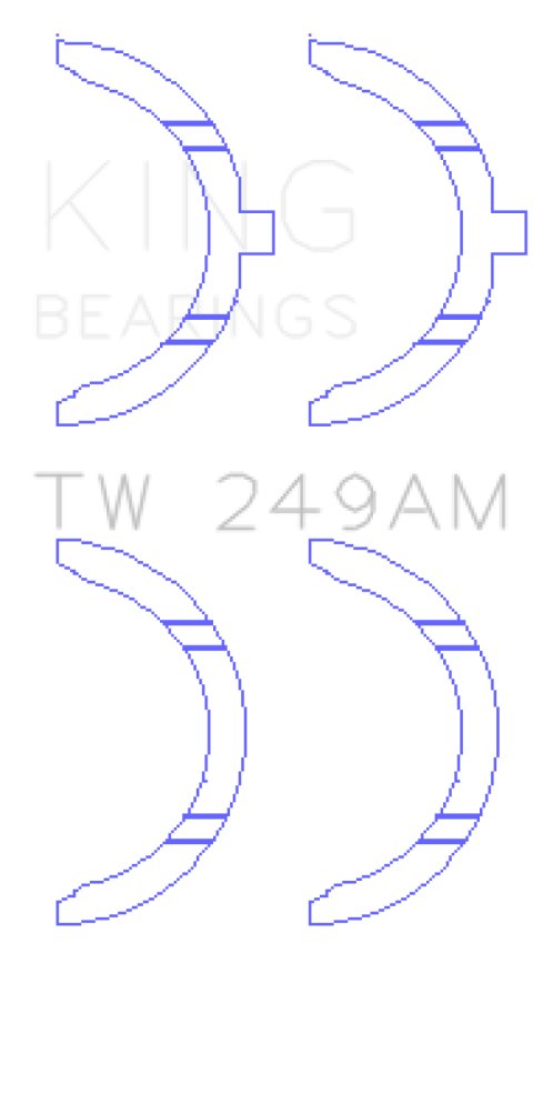 King Engine Bearings 1995 Toyota Tacoma AM-Series Thrust Washer Set