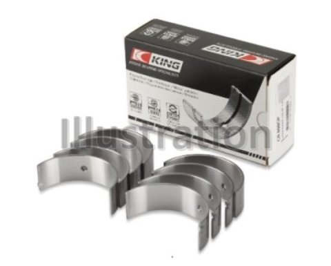 King Engine Bearings Volvo B18/B20(Size 020) Connecting Rod Bearing Set