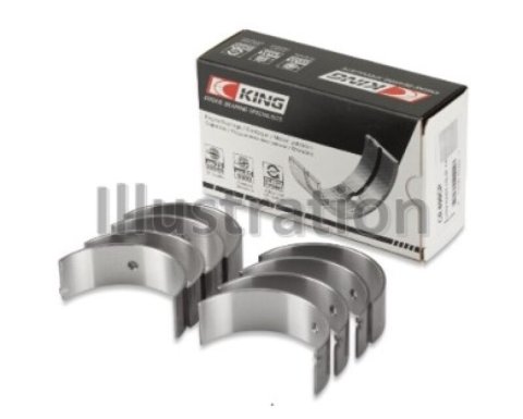 King Daewoo A15DM/A15MF/A15SMS/A16DMS/G15MF /Opel /Vauxhall 16SV/E16SE (Size 0.5) Rod Bearing Set