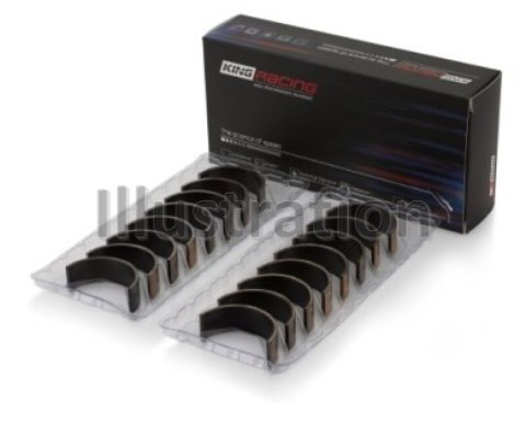 King Engine Bearings GM 6.2 - LT1/LT4 Gen V (Size STDX) pMaxBlack Coated Connecting Rod Bearing Set