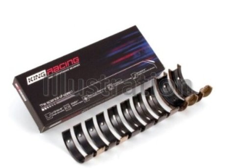 King Engine Bearings Subaru FA20/ Toyota 4U-GSE/ O/S Housing .005 (Size 0.26) Main Bearing Set