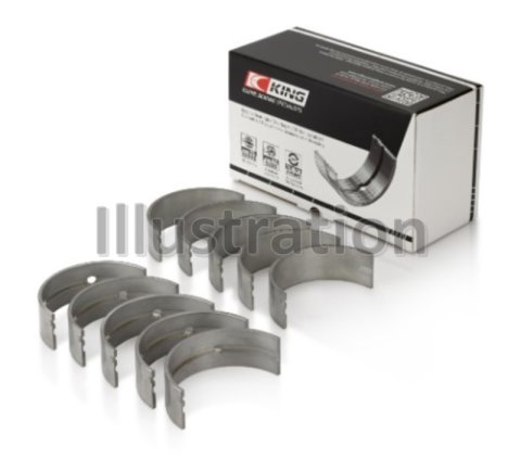 King Engine Bearings General Motors 169 Lk5 Vortec 16V DOHC (Size +0.020) Main Bearing Set