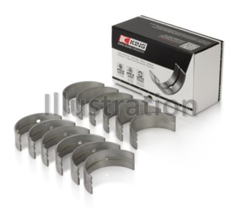 King Engine Bearings General Motors L52 Vortec 3.5L (Size +0.020) Main Bearing Set