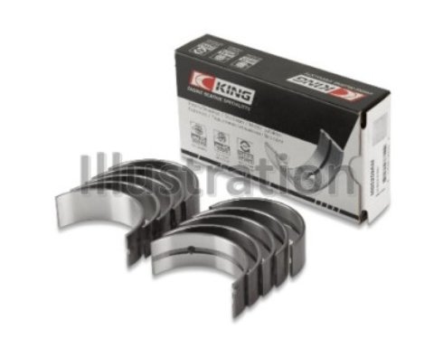 King Engine Bearings Toyota 3K/4K (Size STD) Main Bearing Set