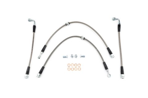 AMS Performance 2023+ Nissan Z Stainless Steel Brake Lines (4 Lines)