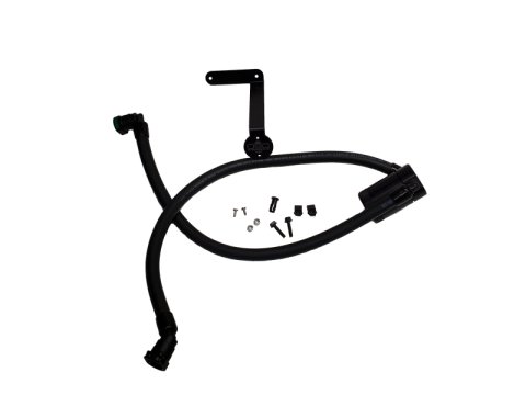 J&L 2011-2025 Ford F-150 2.7L/3.5L/5.0L Passenger Side Oil Separator 3.0 - Black Anodized