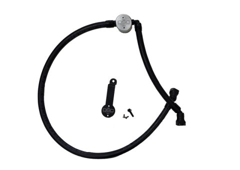 J&L 18-25 Jeep Wrangler JL 3.6L Driver Side Oil Separator 3.0 - Clear Anodized