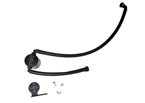 J&L 20-25 Chevrolet Corvette 6.2L LT2 Targa Top Passenger Side Oil Separator 3.0 - Black Anodize