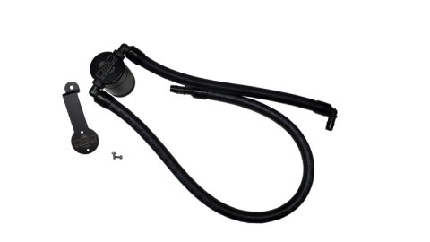 J&L 2021-2025 Jeep Wrangler 392 Oil Separator 3.0 Passenger Side - Black Anodized