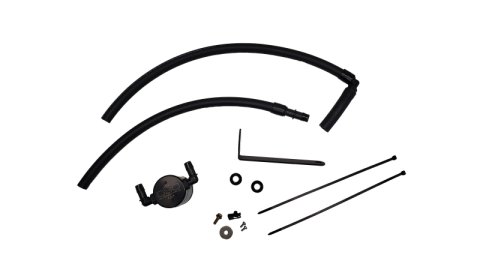 J&L 22-25 Subaru BRZ/GR86 2.4L Passenger Side Oil Separator 3.0 - Black Anodized