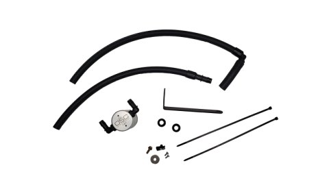 J&L 22-25 Subaru BRZ/GR86 2.4L Passenger Side Oil Separator 3.0 - Clear Anodized