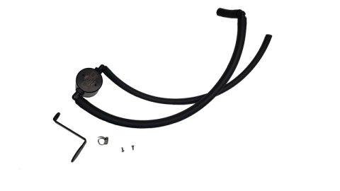 J&L 22-25 Hyundai Elantra N 2.0L Oil Separator 3.0 Passenger Side - Black Anodized