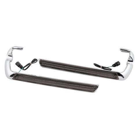 Letric Lighting Saddlebag Side Marker LED Chrome/Smoke