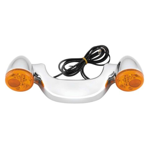 Letric Lighting Rear Lightbar LED Fl Chrome/Red