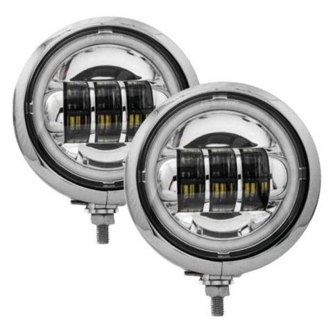Letric Lighting 4.5in Full Halo Chrome