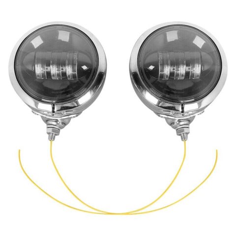 Letric Lighting 4.5in Passing Lamps Black