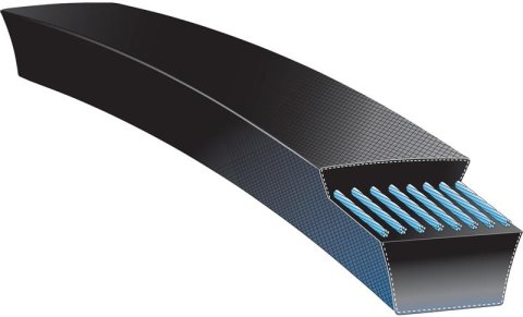 Gates 4L 1/2in x 63in FHP Low Horse-Power V-Belt
