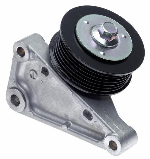 Gates 10-12 Mazda 3 (2.5L L4) 6 Groove Steel Idler Pulley
