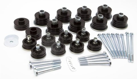 Daystar 1999-2007 Ford F-250 4WD/2WD (All cabs) - Polyurethane Body Mounts (Incl hardware & sleeves)