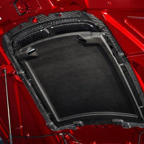 Ford Racing 20-22 Mustang GT500 Carbon Fiber Hood Vent Kit