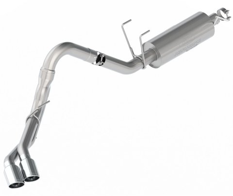 Ford Racing 20-22 Super Duty 7.3L Dual Side Exit Sport Exhaust - Chrome Tips
