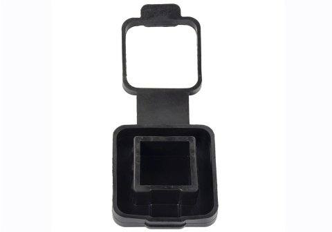 Ford Racing Rubber 2in Hitch Receiver Cover w/Ford Oval/Ford Performance Logo