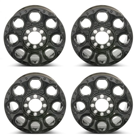 Ford Racing 05-22 Super Duty F-250/F-350 (Single Wheel Models) 20x8 Gloss Black Wheel Kit